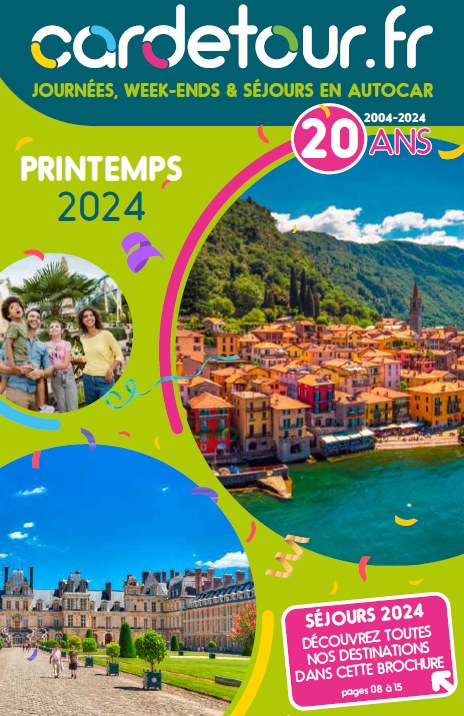 Lire la suite à propos de l’article Brochure CARDETOUR Printemps 2024
