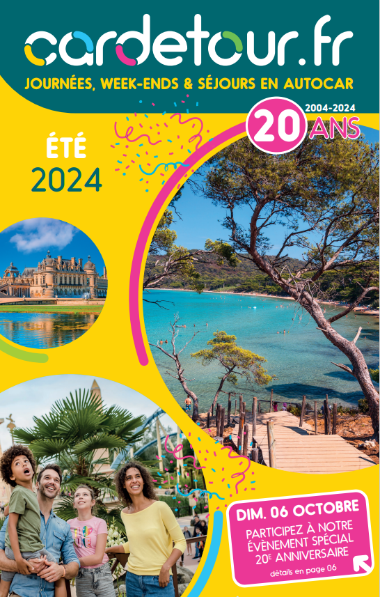 Lire la suite à propos de l’article Brochure CARDETOUR été 2024