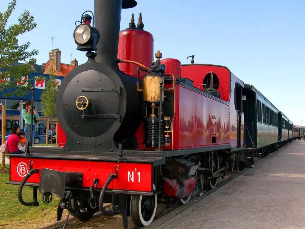 BAIE DE SOMME : TRAIN TOURISTIQUE, LE CROTOY & SAINT VALERY